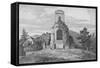 'Little Malvern Church', c1850-Baxter-Framed Stretched Canvas