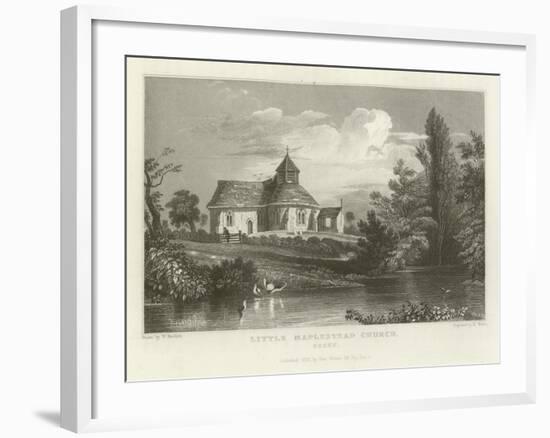 Little Maplestead Church, Essex-William Henry Bartlett-Framed Giclee Print