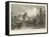 Little Maplestead Church, Essex-William Henry Bartlett-Framed Stretched Canvas