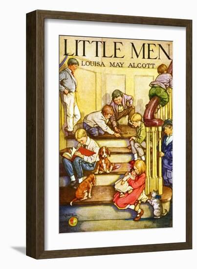 Little Men-Clara M. Burd-Framed Art Print