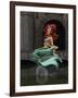 Little Mermage-Banksy-Framed Giclee Print