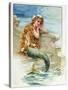 Little Mermaid, by Hans Christian Andersen (1805-75)-E.s. Hardy-Stretched Canvas