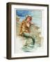 Little Mermaid, by Hans Christian Andersen (1805-75)-E.s. Hardy-Framed Giclee Print