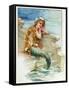 Little Mermaid, by Hans Christian Andersen (1805-75)-E.s. Hardy-Framed Stretched Canvas