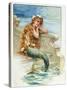 Little Mermaid, by Hans Christian Andersen (1805-75)-E.s. Hardy-Stretched Canvas