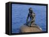 Little Mermaid, Copenhagen, Denmark, Europe-Simon Harris-Framed Stretched Canvas