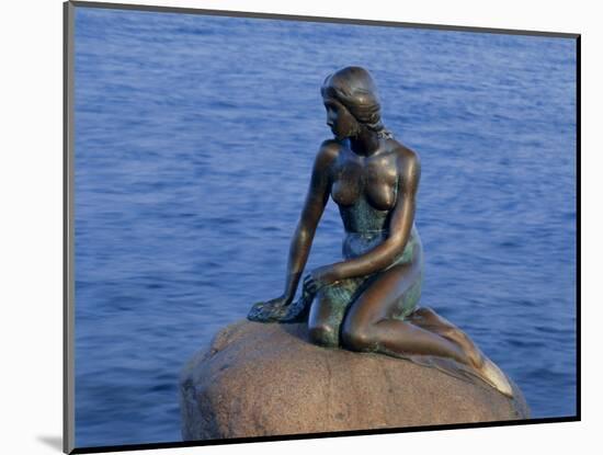 Little Mermaid, Copenhagen, Denmark, Europe-Simon Harris-Mounted Photographic Print