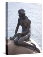 Little Mermaid, Copenhagen, Denmark, Scandinavia, Europe-Frank Fell-Stretched Canvas