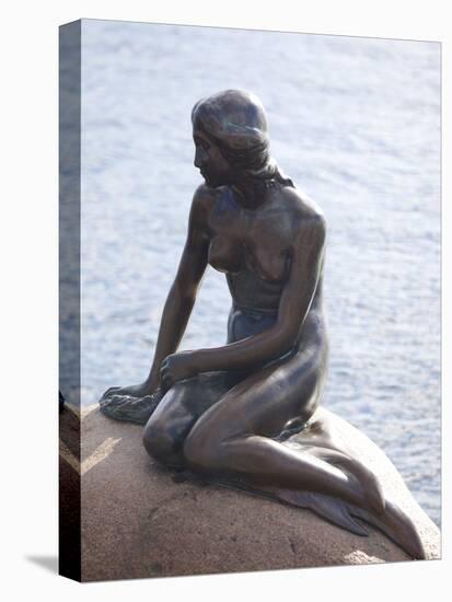 Little Mermaid, Copenhagen, Denmark, Scandinavia, Europe-Frank Fell-Stretched Canvas