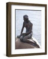 Little Mermaid, Copenhagen, Denmark, Scandinavia, Europe-Frank Fell-Framed Photographic Print