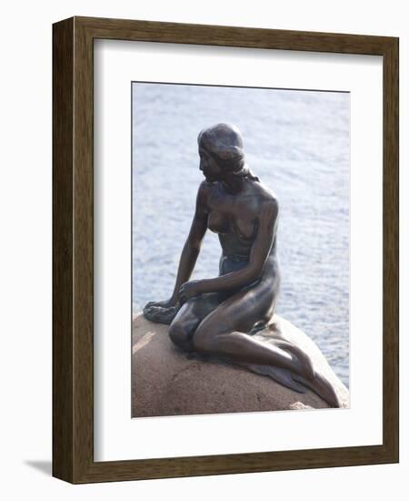 Little Mermaid, Copenhagen, Denmark, Scandinavia, Europe-Frank Fell-Framed Photographic Print