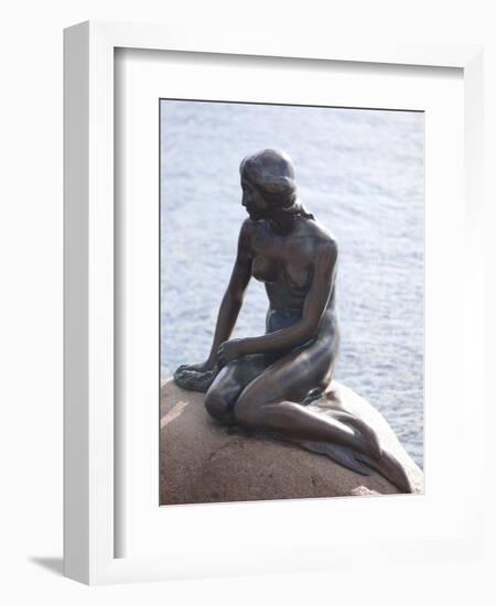 Little Mermaid, Copenhagen, Denmark, Scandinavia, Europe-Frank Fell-Framed Photographic Print
