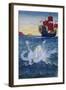 Little Mermaid, Illustration by Lorenz Frolich-null-Framed Giclee Print