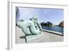 Little Mermaid in Front of the Royal Library, District Christianshavn, Denmark-Axel Schmies-Framed Photographic Print