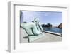 Little Mermaid in Front of the Royal Library, District Christianshavn, Denmark-Axel Schmies-Framed Photographic Print