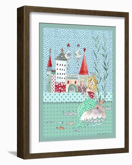 Little Mermaid Print A-Effie Zafiropoulou-Framed Giclee Print