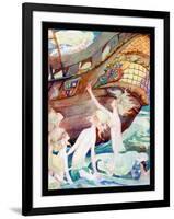 Little Mermaid's Sisters-Anne Anderson -Framed Art Print