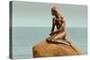 Little Mermaid Statue-null-Stretched Canvas