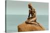 Little Mermaid Statue-null-Stretched Canvas