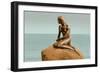 Little Mermaid Statue-null-Framed Art Print