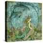 Little Mermaid-Linda Ravenscroft-Stretched Canvas