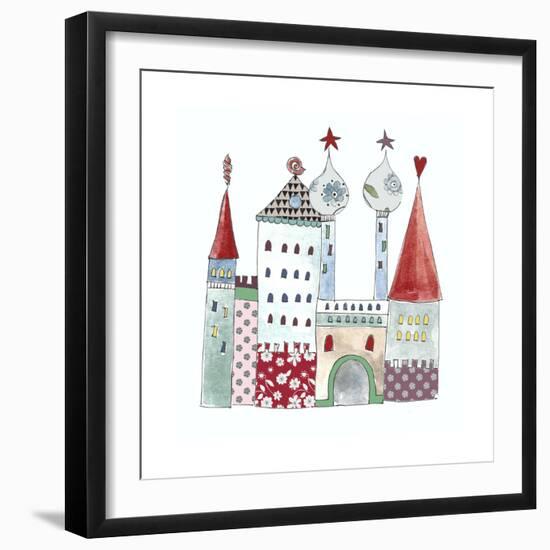 Little Mermaids Palace-Effie Zafiropoulou-Framed Giclee Print