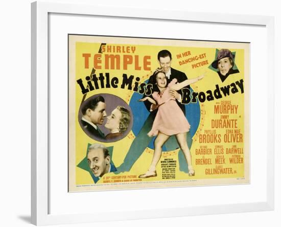 Little Miss Broadway, 1938-null-Framed Art Print