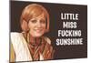 Little Miss F*cking Sunshine Funny Art Poster Print-null-Mounted Poster