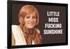 Little Miss F*cking Sunshine Funny Art Poster Print-Ephemera-Framed Poster