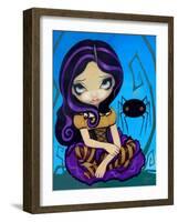 Little Miss Muffet-Jasmine Becket-Griffith-Framed Art Print