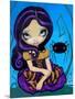 Little Miss Muffet-Jasmine Becket-Griffith-Mounted Art Print