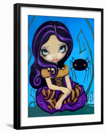 Little Miss Muffet-Jasmine Becket-Griffith-Framed Art Print