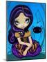 Little Miss Muffet-Jasmine Becket-Griffith-Mounted Art Print