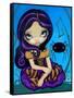 Little Miss Muffet-Jasmine Becket-Griffith-Framed Stretched Canvas