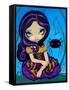 Little Miss Muffet-Jasmine Becket-Griffith-Framed Stretched Canvas