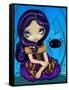 Little Miss Muffet-Jasmine Becket-Griffith-Framed Stretched Canvas