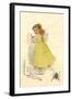 Little Miss Muffett-Maud Humphrey-Framed Art Print