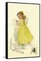 Little Miss Muffett-Maud Humphrey-Framed Stretched Canvas