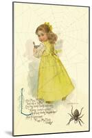 Little Miss Muffett-Maud Humphrey-Mounted Art Print