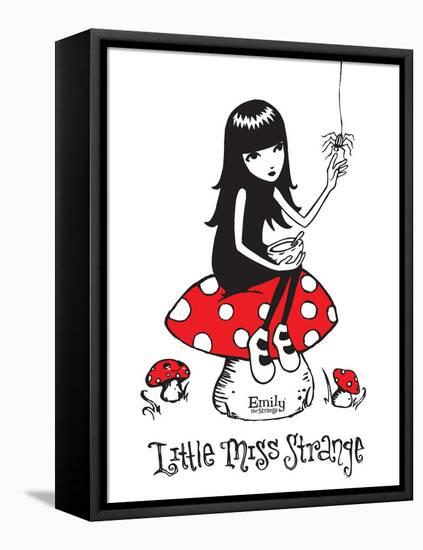 Little Miss Strange-Emily the Strange-Framed Stretched Canvas