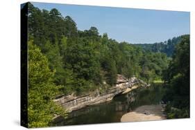 Little Missouri River, Ozark National Forest, Arkansas, United States of America, North America-Michael Runkel-Stretched Canvas