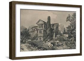 Little Moreton Hall, Cheshire, 1915-HL Pratt-Framed Giclee Print