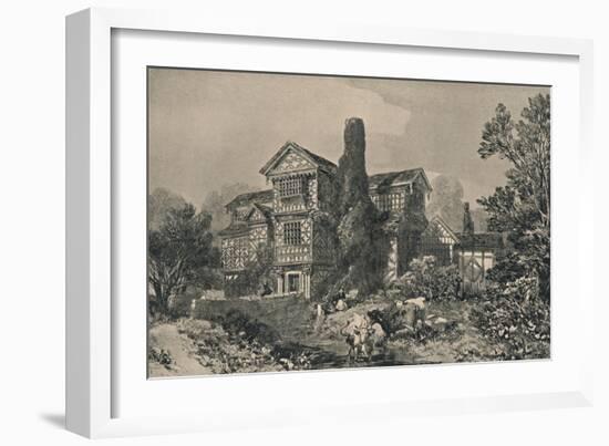 Little Moreton Hall, Cheshire, 1915-HL Pratt-Framed Giclee Print