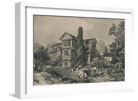 Little Moreton Hall, Cheshire, 1915-HL Pratt-Framed Giclee Print