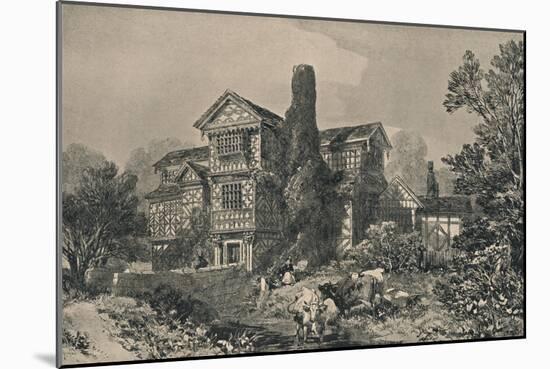 Little Moreton Hall, Cheshire, 1915-HL Pratt-Mounted Giclee Print