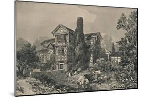 Little Moreton Hall, Cheshire, 1915-HL Pratt-Mounted Giclee Print