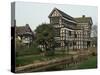 Little Moreton Hall, Cheshire, England, United Kingdom, Europe-Scholey Peter-Stretched Canvas