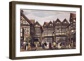 Little Moreton Hall, Cheshire-Joseph Nash-Framed Giclee Print