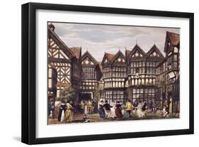 Little Moreton Hall, Cheshire-Joseph Nash-Framed Giclee Print