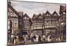 Little Moreton Hall, Cheshire-Joseph Nash-Mounted Giclee Print